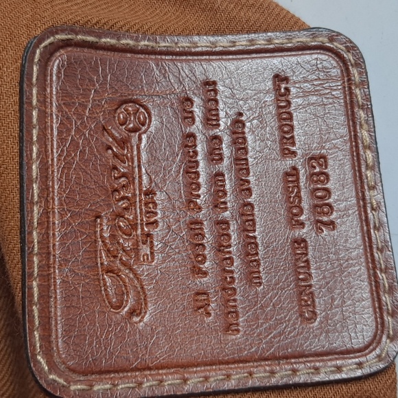 Fossil Multi Color Basket Weave Straw Purse - Picture 7 of 16